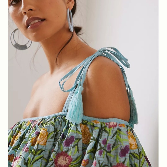 Anthropologie La Fuori Embroidered Romper - Picture 4 of 11